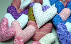 Almohadas del corazón en Centros Beltrán