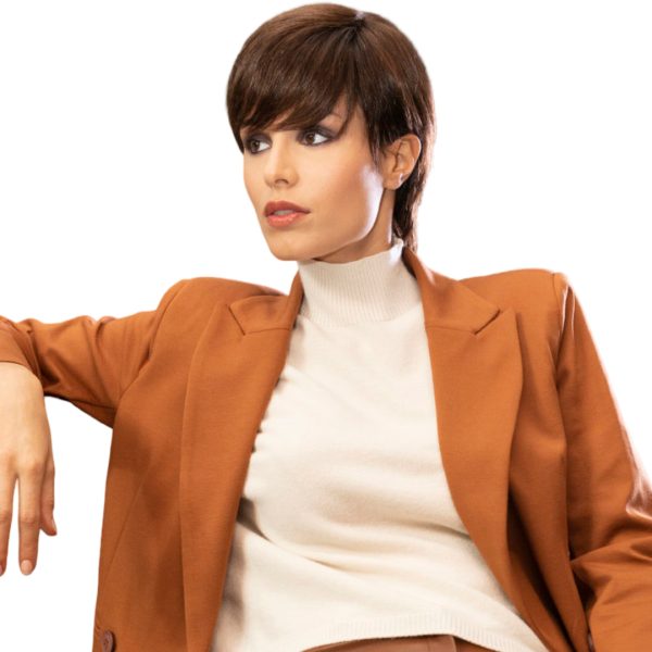 Peluca de pelo natural Brenda