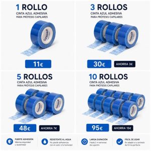 Cinta azul protesis capilar 2